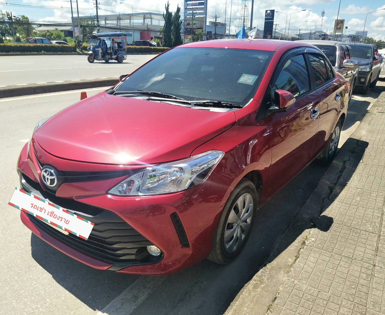 เช่ารถ รถเช่า เชียงราย Toyota Vios 2018